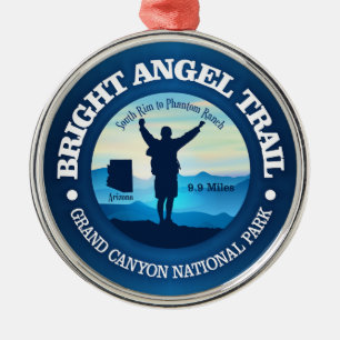 Bright Angel Trail (V) Metalen Ornament