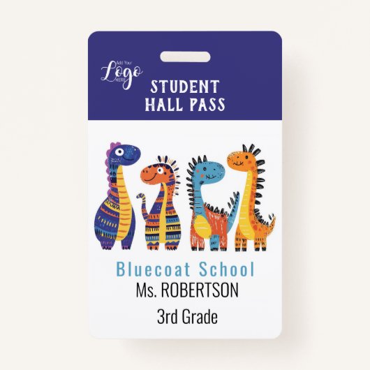 Bright Animals leraar of student pas Badge (Voorkant)