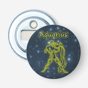 Bright Aquarius Button Flesopener