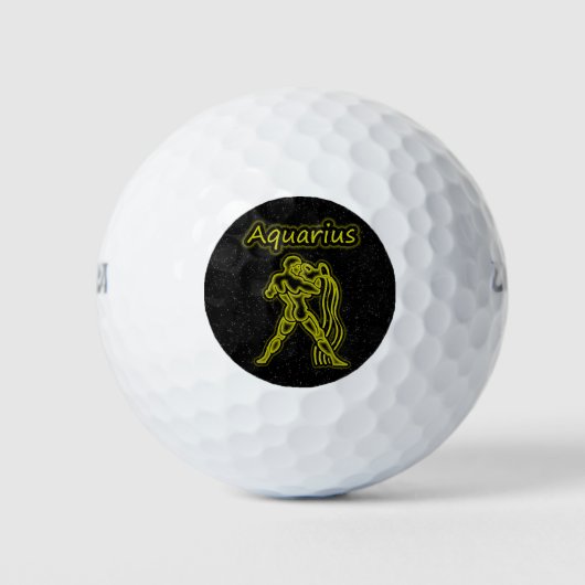 Bright Aquarius Golfballen (Voorkant)