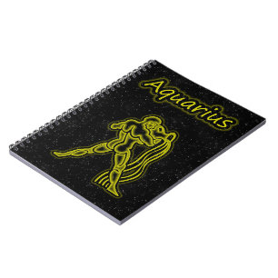 Bright Aquarius Notitieboek
