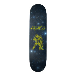 Bright Aquarius Skateboard