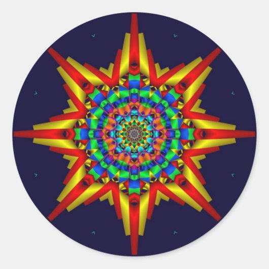 Bright Artistic Star stickers (Devant)