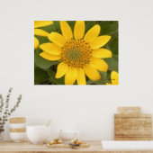 Bright Balsam Root Poster (Keuken)