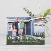 Bright begin | Nieuwjaarsfoto Aankondiging (Staand voorkant)