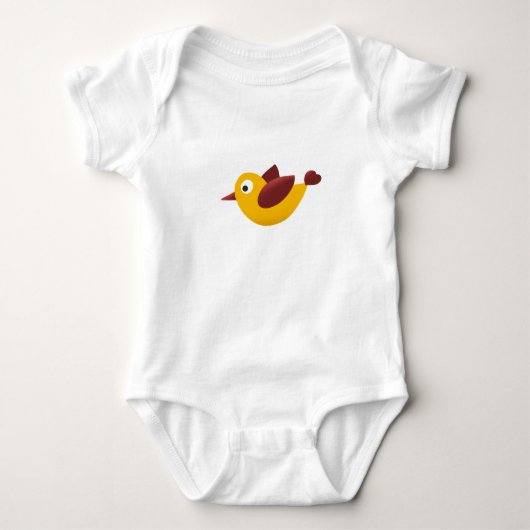 Bright Bird Baby Bodysuit (Voorkant)