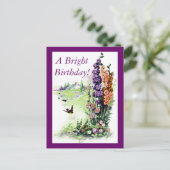  Bright Birthday Briefkaart (Staand voorkant)