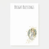 Bright Blessings Schattige Angel Sticky Post-its Post-it® Notes (Voorkant)