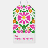 Bright Blooms Birthday Cheer! Cadeaulabel (Achterkant)