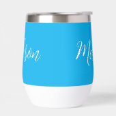 Bright Blue tendance Nom personnalisable (Gauche)