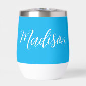 Bright Blue tendance Nom personnalisable (Avant)