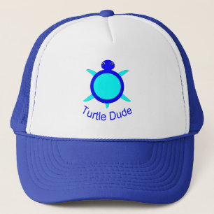 Bright Blue Turtle Dude Casquette