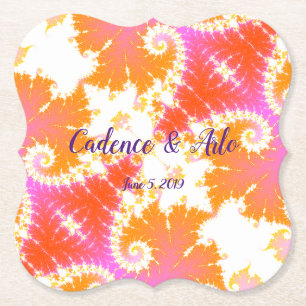 Bright Boho Kartonnen Onderzetters