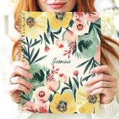 Bright Bold Schattige Expressive Floral Aangepaste Planner