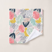 Bright Bold Tropical Collector Motif (Gant de toilette)
