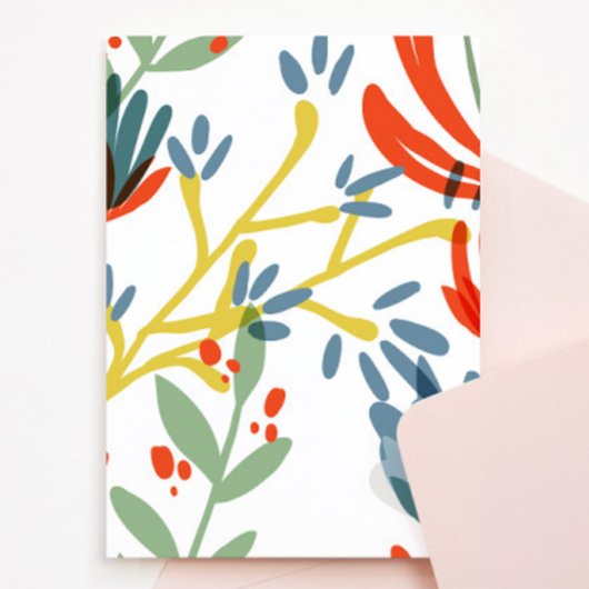 Bright Botanical Adoption Douche Invitation