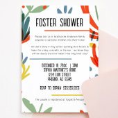 Bright Botanical Foster Care Douche Invitation