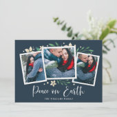 Bright Boughs | Carte de vacances à trois photos (Debout devant)