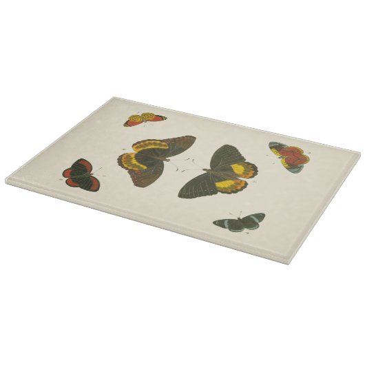 Bright Butterflies van Pieter Cramer Snijplank (Hoek)