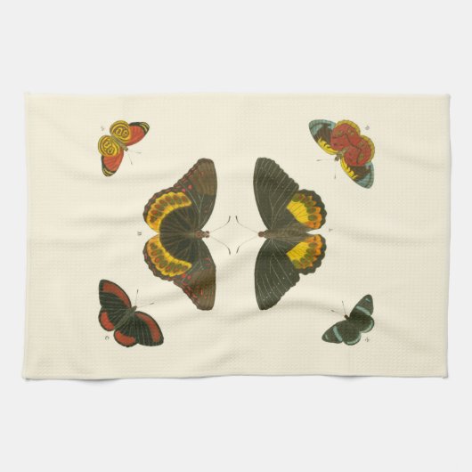 Bright Butterflies van Pieter Cramer Theedoek (Horizontaal)