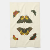 Bright Butterflies van Pieter Cramer Theedoek (Verticaal)