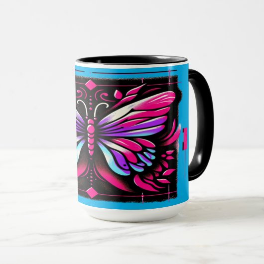 "Bright Butterfly"  Mok (Voorkant rechts)