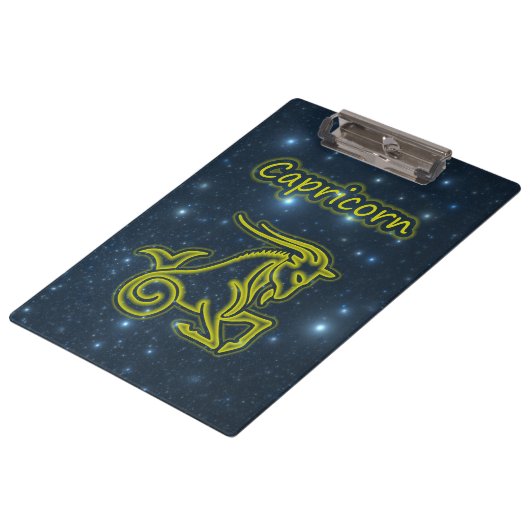 Bright Capricorn Klembord (Gekanteld)