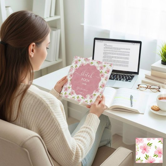 Bright Carnation of Romance Notitieboek