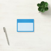 Bright Cerulean Blue met korrelige textuur Post-it® Notes (Kantoor)