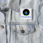 Bright Chalice UU Pin / Button (In situ)