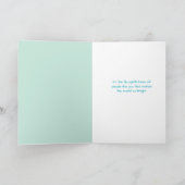 Bright Cheery Bedankt Feestdagen Kaart (Binnen)