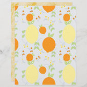 Bright Citrus Fun (Voorkant / Achterkant)