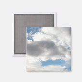 Bright Clouds Magnet Magneet (Voorkant / Achterkant)