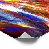 Bright colorful strokies - Poster (Coin)