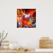 Bright colorful strokies - Poster (Cuisine)