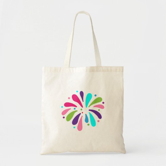Bright Confetti Splash Celebration Tote Bag (Devant)