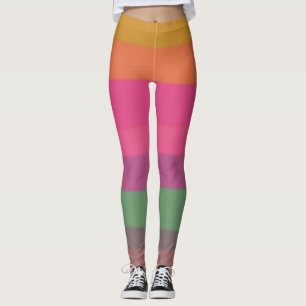 Bright Cool Kleurrijke Meisjes Leggings