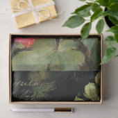 Bright Cottage Hollyhock Decoupage Tissuepapier (Geschenk)