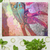Bright Crab Kitchen Towel Theedoek (Gevouwen)