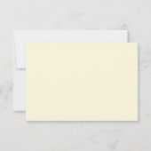 Bright Cutouts Bruiloft QR Code RSVP Kaartje (Achterkant)