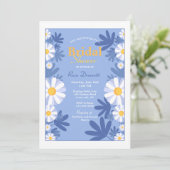 Bright Daisies Invitation de la douche nuptiale (Debout devant)