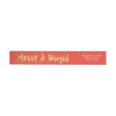 Bright Days Bewerkbare kleur omhulling label (Individueel)