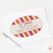 Bright Diagonals Sticker (Enveloppe)
