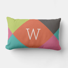 Bright Diamanten Monogram Kussen