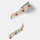 Bright Donut Whimsical Pattern Lint (Achterkant)