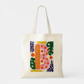 Bright Dopamine Decor Monogram Letter B Tote Bag (Dos)