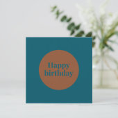 Bright Escape Birthday Card - carte #5 de 18 (Debout devant)