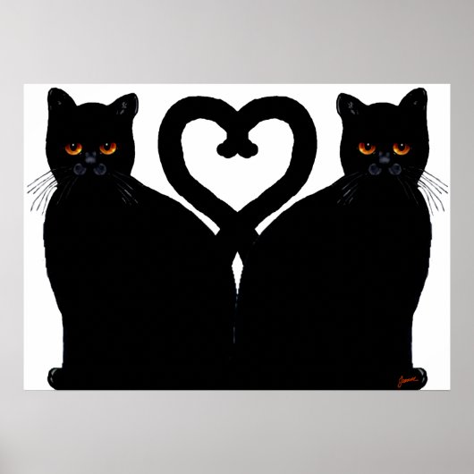 Bright Eyes Heart Poster (Voorkant)