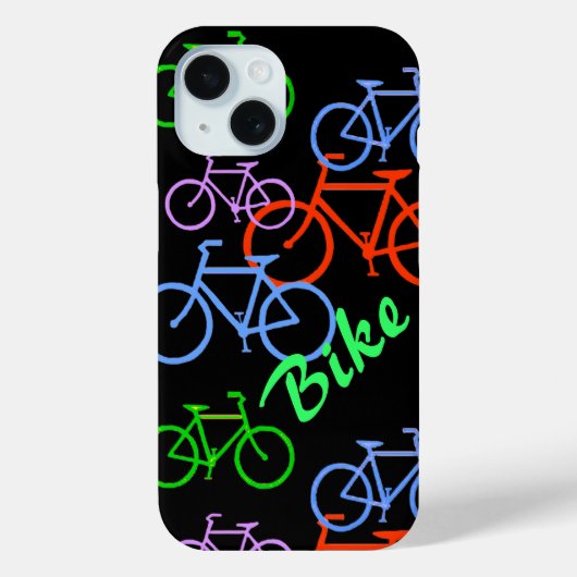 Bright fiets Case-Mate iPhone case (Achterkant)