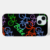 Bright fiets Case-Mate iPhone case (Achterkant (horizontaal))